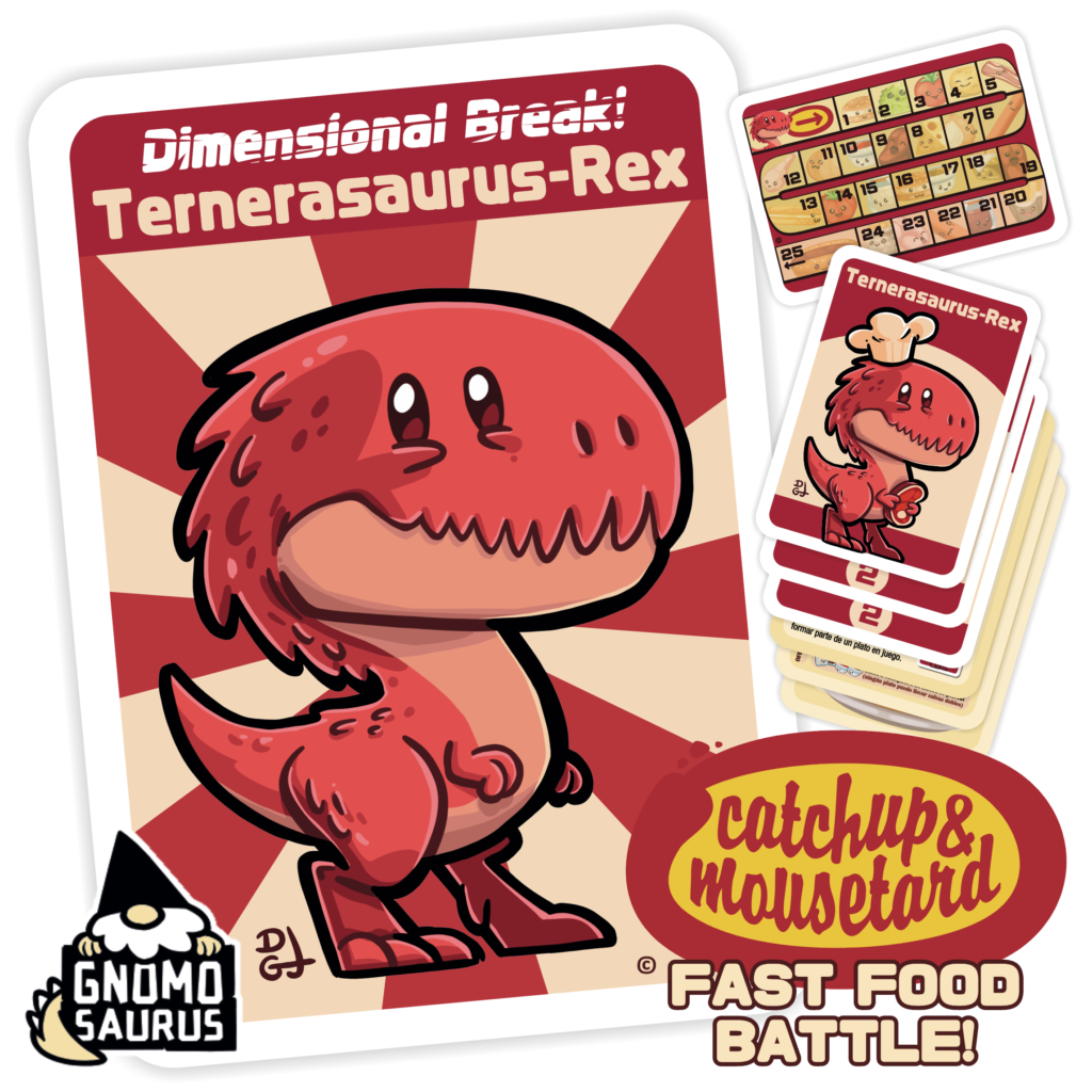 Ternerasaurus-Rex Fast Food Battle